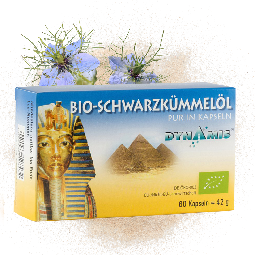 Bio-Schwarzkümmelöl Kapseln PUR