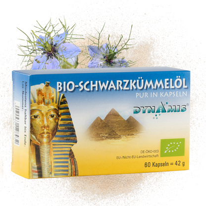 Bio-Schwarzkümmelöl Kapseln PUR