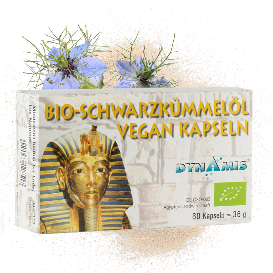 Bio-Schwarzkümmelöl Kapseln VEGAN