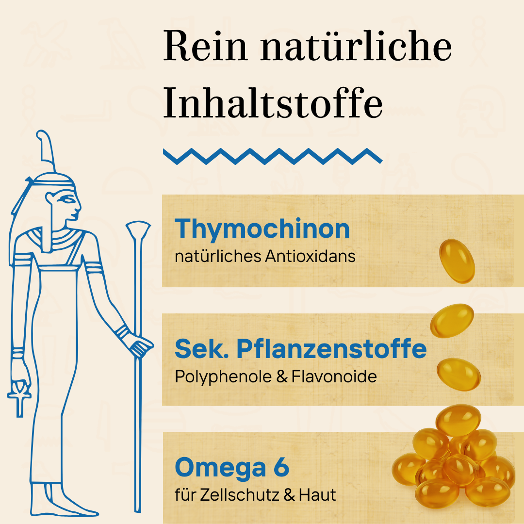 Bio-Schwarzkümmelöl Kapseln VEGAN