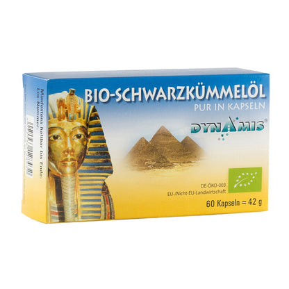 Bio-Schwarzkümmelöl Kapseln PUR