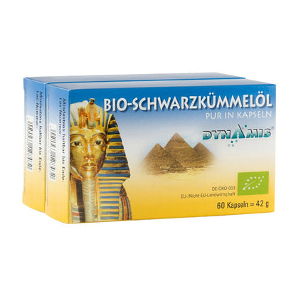 Bio-Schwarzkümmelöl Kapseln PUR