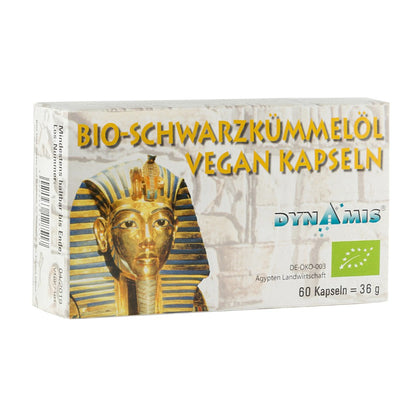 Bio-Schwarzkümmelöl Kapseln VEGAN