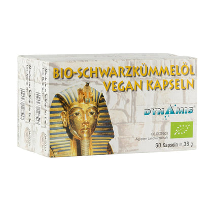 Bio-Schwarzkümmelöl Kapseln VEGAN