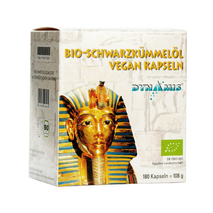 Bio-Schwarzkümmelöl Kapseln VEGAN