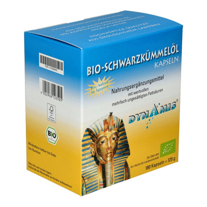Bio-Schwarzkümmelöl Kapseln + Vitamin E