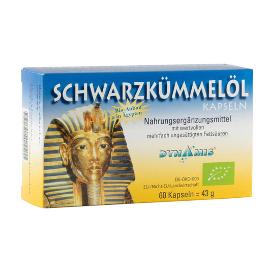 Bio-Schwarzkümmelöl Kapseln + Vitamin E